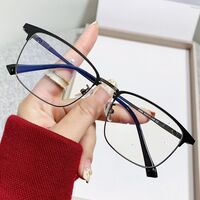 Metal Blue Block glasses with blue light protection FENQI F9686