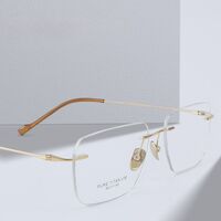 Titanium extralight rimless frames MAMO PT08207