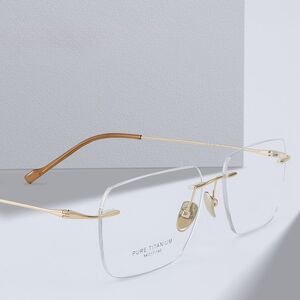 Titanium extralight rimless frames MAMO PT08207