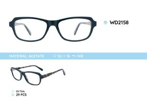Plastic frames for glasses acetate material WD2158