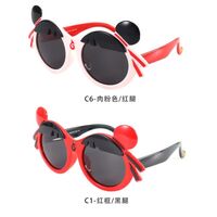 Polarized silicone sunglasses with UV400 protection for kids T22027-OU