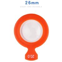 232 plastic rim ophthalmic trial lens set in a case