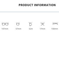 Plastic TR90 Blue Block glasses with blue light protection FENQI F8502-1