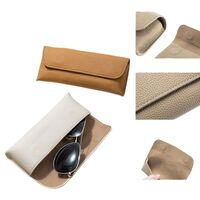 Футляр-чехол из натуральной кожи для очков CL-5334