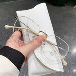 Металлические очки с защитой от синего света Blue Block FENQI F58022