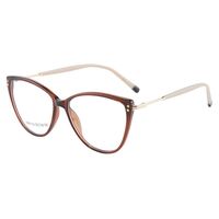 TR90 plastic frame or glasses with blue light protection, with spring hinges FA87109