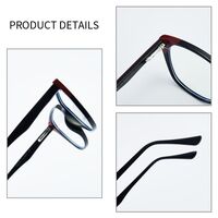 TR90 plastic frame or glasses with blue light protection, with spring hinges FA87197