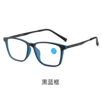 TR90 glasses for reading with case, with Blue ray cut, diopters from 0.00 to +4.00, PD62-64, KY9912