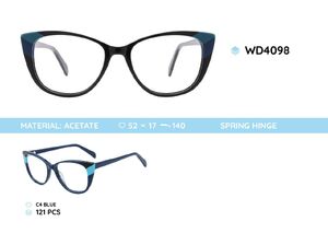 Plastic frames for glasses acetate material WD4098