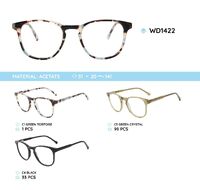 Plastic acetate eyeglasses frame for women WD1422
