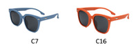 Polarized silicone sunglasses with UV400 protection for kids T11070