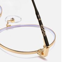 Metal glasses with blue light and UV protection 9674-2-GT