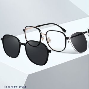 Combined frames with Blue Ray Cut and polarized lenses MAMO TP1010