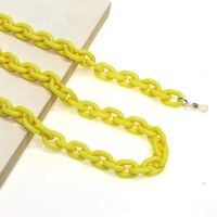 Acrylic non-slip chain, thick 13 colors, for glasses and masks GB035