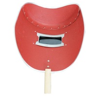 Protective welding cardboard mask with aluminum edging