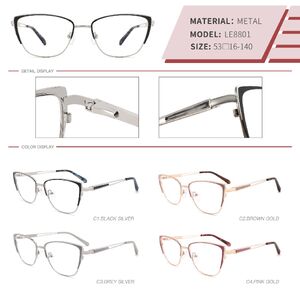 Оправа металлическая с флексом LE8801-DA