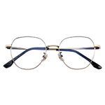Оправа металлическая с линзами Blue Ray Cut MAMO F99018