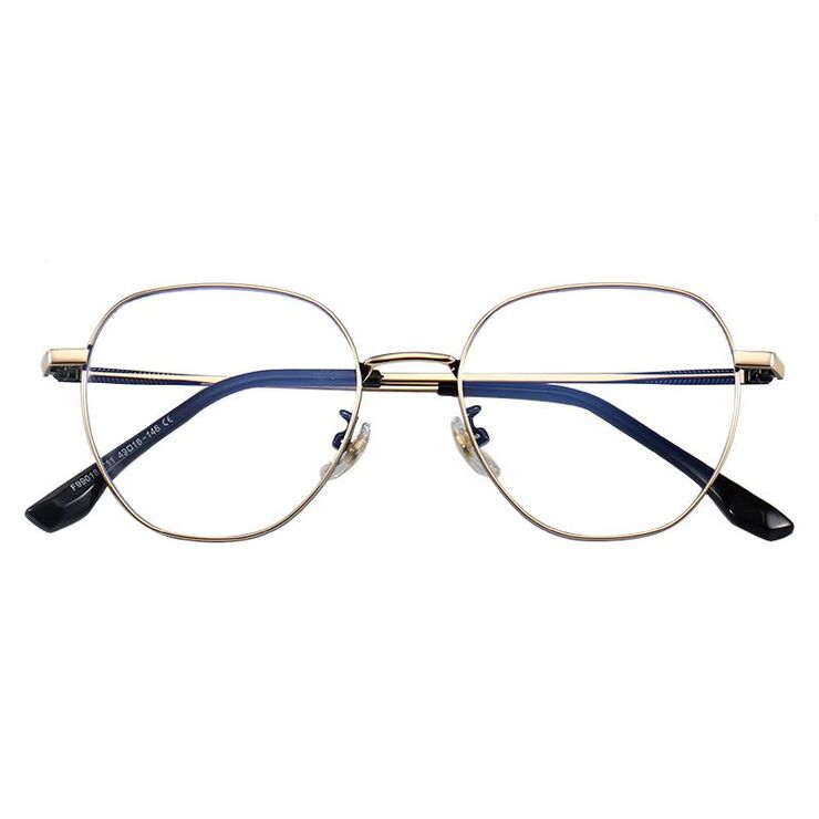 Metal frames with Blue Ray Cut lenses MAMO F99018