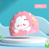Silicone waterproof swimming cap for kids GJ770-YU