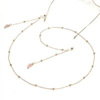 Металлическая нескользящая цепочка, с подвеской в виде крыльев, для очков и масок GL1021-2