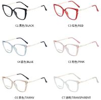 TR90 plastic frame or glasses with blue light protection, with spring hinges FA87118