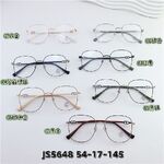 Оправа металлическая, линзы с Blue Block покрытием SANTA JS5648