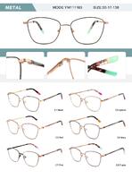 Оправа металлическая женская с флексом YM111163-DA