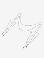 Stylish fashion glasses chain with leaves GL1304