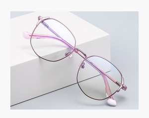 Metal blue blocker frames for glasses MORE 3021