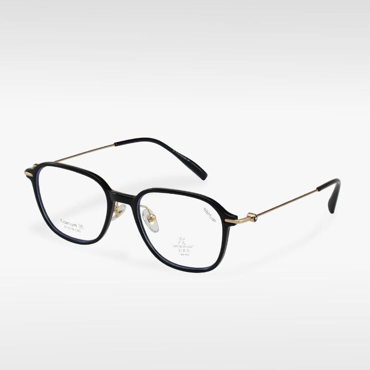 Titanium + plastic TR90 extralight frame with lens Blue Ray Cut MAMO T22027