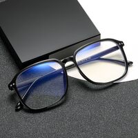 Plastic finished myopia glasses KY6010 with Blue ray cut protection, diopters from -0.50 to -6.00