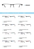 Металлическая оправа с дужками из материала TR-90 MR0053