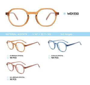 Plastic frames for glasses acetate material WD1330