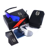 Safety shockproof sports goggles +3caps, case 骑行套装-S2-109