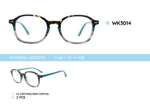 Acetate plastic frames for kids WK3014
