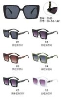 PC plastic sunglasses with metal hinge 5036W