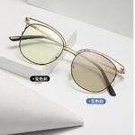 Очки металлические фотохромные с защитой от синего света 9704-GT