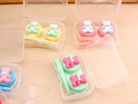 Mini set for a soft contact lens (Kits for contact lenses) XF8BowNeckBear
