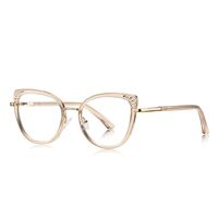 Оправа женская металлическая + TR90, линзы-блюблокеры с защитой от ультрафиолета и синего света More FCS3149