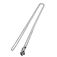 Silver-colored metal non-slip chain, for glasses and masks GS001