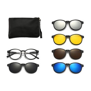 El Dorado frames with polarized sunshades set (clip-on) on magnet 2341T (5 pieces) 
