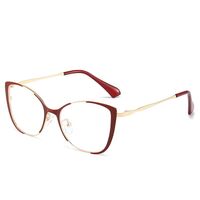 Metal glasses with blue light and UV protection 9713-3-GT