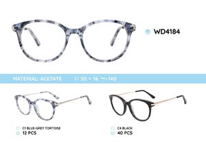 Plastic frames for glasses acetate material WD4184