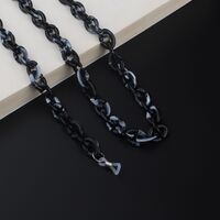 Acrylic non-slip chain, with 13 colors, for glasses and masks GB038