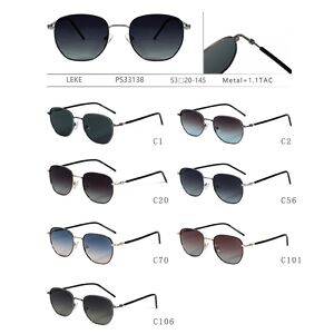 Polarized metal sunglasses Leke PS33138