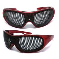 Mesh protective shockproof sports glasses, an alternative to corrective glasses, with removable temple BP-6001M