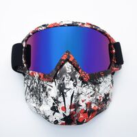 Safety shockproof sports goggles - mask 风镜-鹰嘴面罩转印