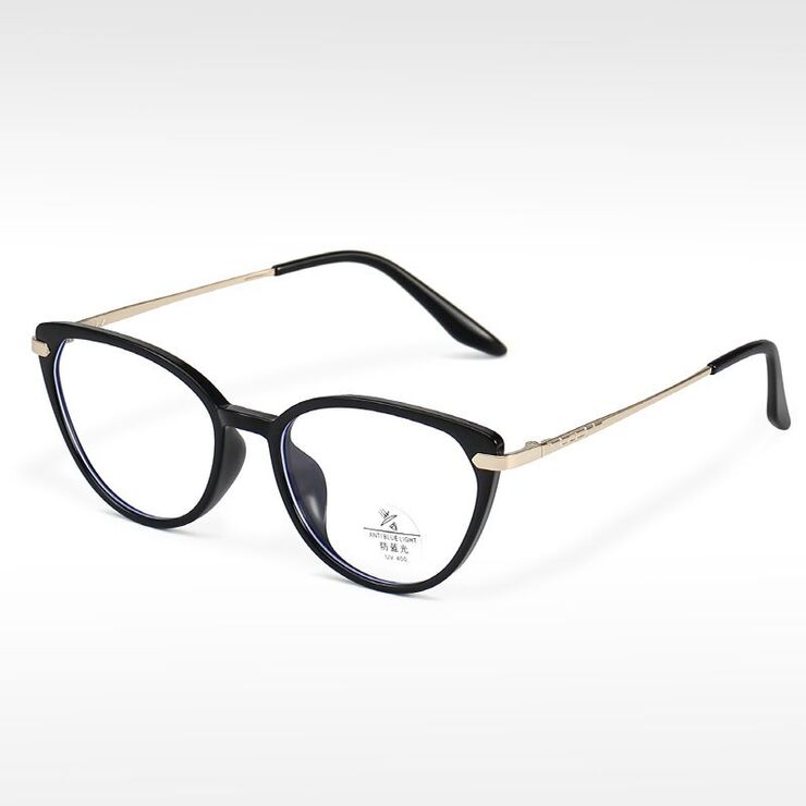 Combined frame (metal + TR90) with Blue Ray Cut protection lenses MAMO TR8212
