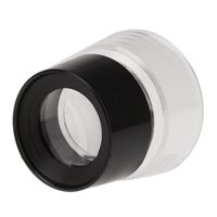 Portable pocket magnifier 17136, diameter: 26 mm, magnification: 10X