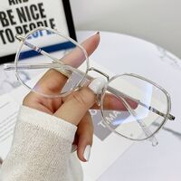 Металлические очки с защитой от синего света Blue Block FENQI F2203